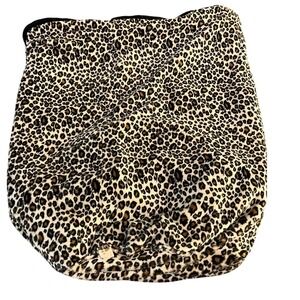 Susan Lanci Designs Cuddle Cup Bed Soft Cheetah 3-in-1 Piece Luxury Pet Pamper